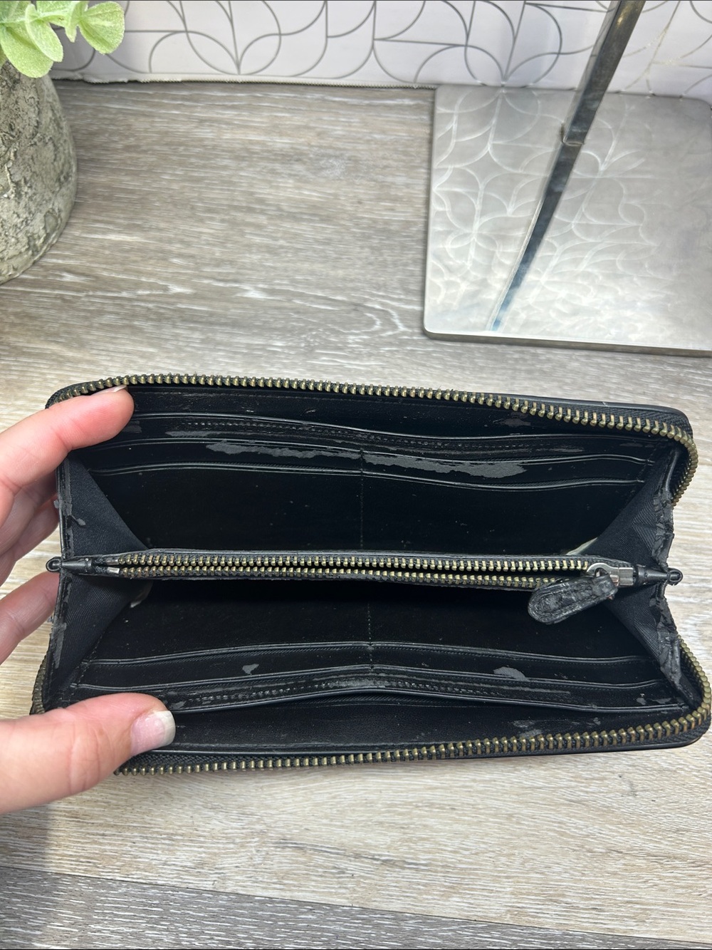 1674 Coach Mercer 30 Satchel in black leather & wallet set 271791674 - Picture 15 of 15